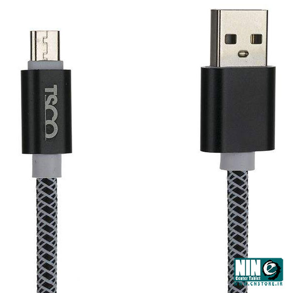 کابل تبدیل USB به microUSB تسکو مدل TC 51N طول 20سانتی متر