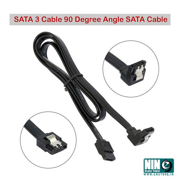  کابل دیتا SATA 3 مدل 12CF1 طول 0.5 متر بسته 2 عددی