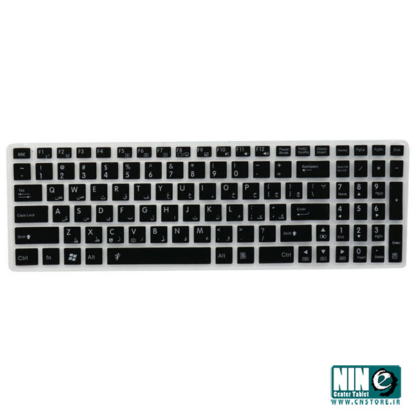 کاور ژله ای کیبورد مناسب برای لپ تاپ ایسوس مدل K50-A541-A580