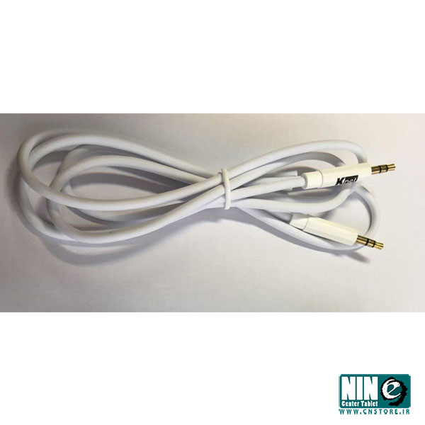  کابل صدا 1 به 1 (AUX) کی-نت مدل ساده به طول 1.2 متر