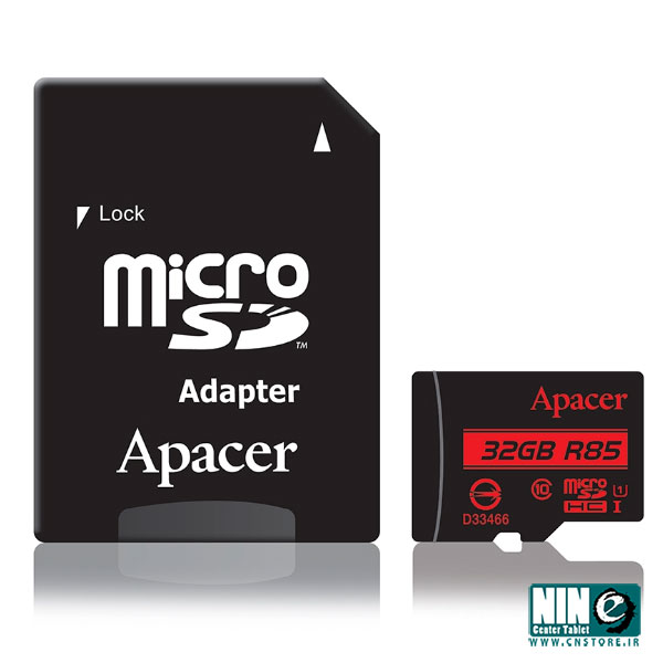  کارت حافظه microSDHC اپیسر کلاس 10 استاندارد UHS-I U1 سرعت 85MBps همراه با آداپتور SD ظرفیت 32 گیگابایت