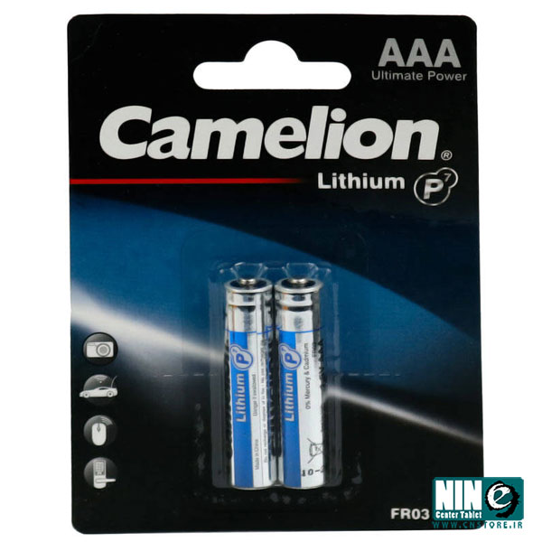  باتری نیم قلمی کملیون مدل Lithium-P7 بسته 2 عددی