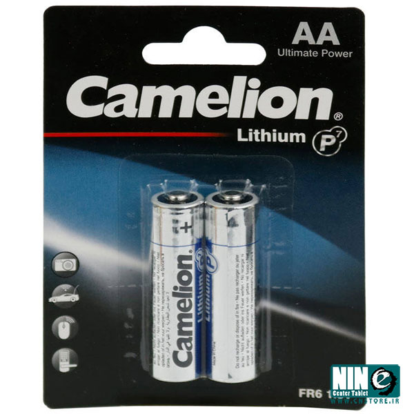  باتری قلمی کملیون مدل Lithium-P7 بسته 2 عددی