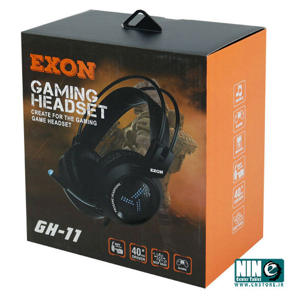هدفون مخصوص بازی اکسون مدل GH-11