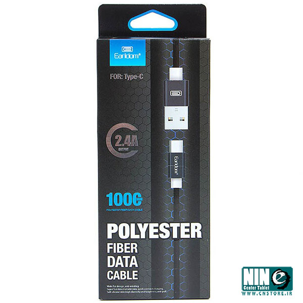  کابل شارژ USB-C ارلدام مدل ET-009C طول 1 متر