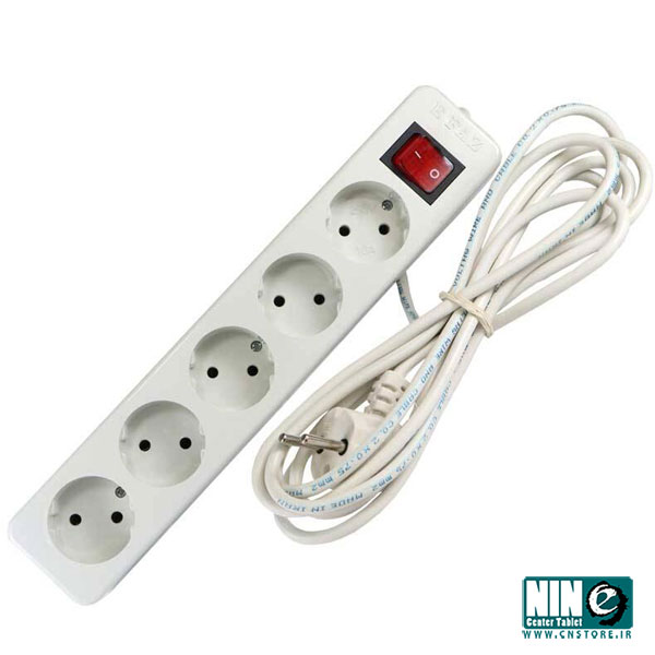  چند راهی ۵ خانه برق الکترو فاز Electro Faz با کابل ۳ متری