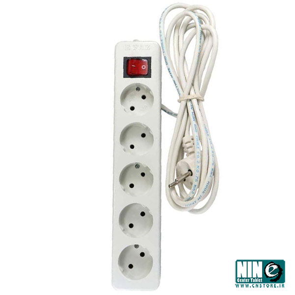  چند راهی ۵ خانه برق الکترو فاز Electro Faz با کابل ۳ متری