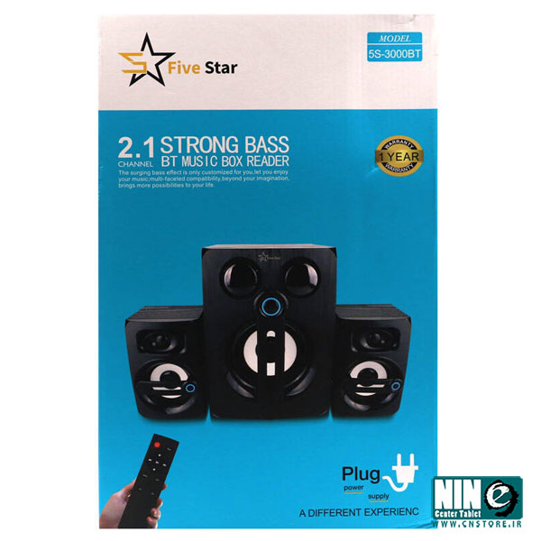  اسپیکر فایو استار مدل 5s-3000BT