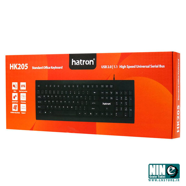  کیبورد هترون مدل HK205