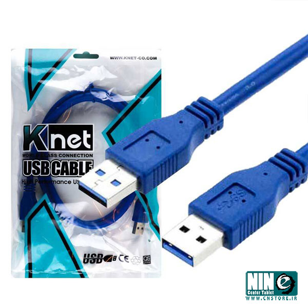 کابل هارد اکسترنال USB 3.0 دو سر نری کی نت مدل OC906 به طول 1متر