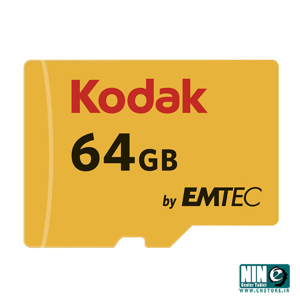 کارت حافظه microSDXC کداک مدل UHS-I U1 کلاس 10 سرعت 85MBps همراه با آداپتور ظرفیت 64 گیگابایت