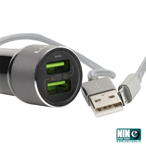  شارژر فندکي الدينيو مدل C303 همراه با کابل microUSB