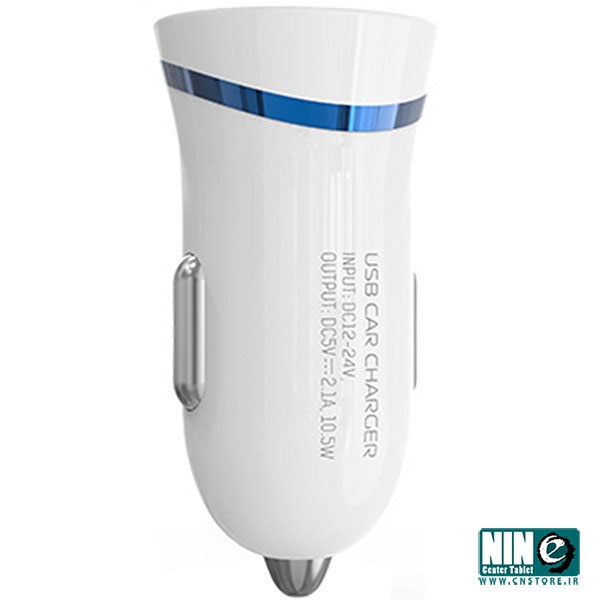  شارژر فندکی الدینیو مدل DL-C12 همراه با کابل microUSB