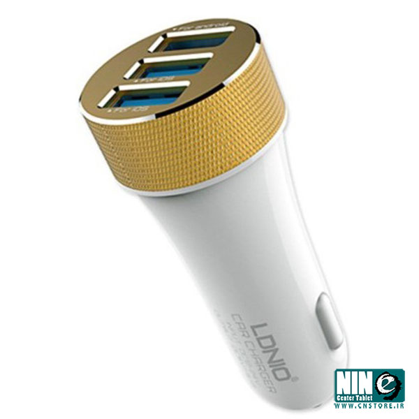 شارژر فندکی الدینیو مدل DL-C50 همراه با کابل microUSB