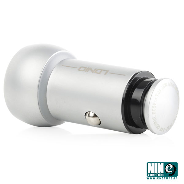  شارژر فندکی الدینیو مدل C401 همراه با کابل microUSB