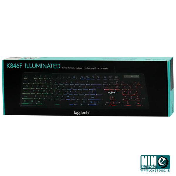  کیبورد مخصوص بازی لاجیتک مدل K846F ILLUMINATED