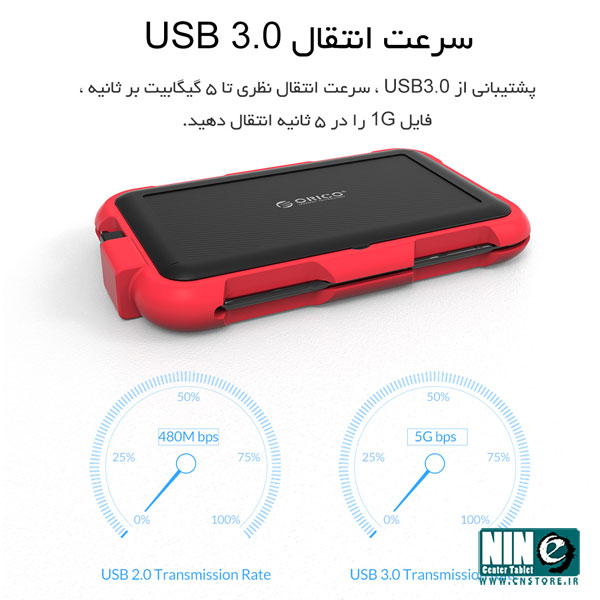  باکس SSD و هارد 2.5 اینچی اوریکو مدل 2769U3