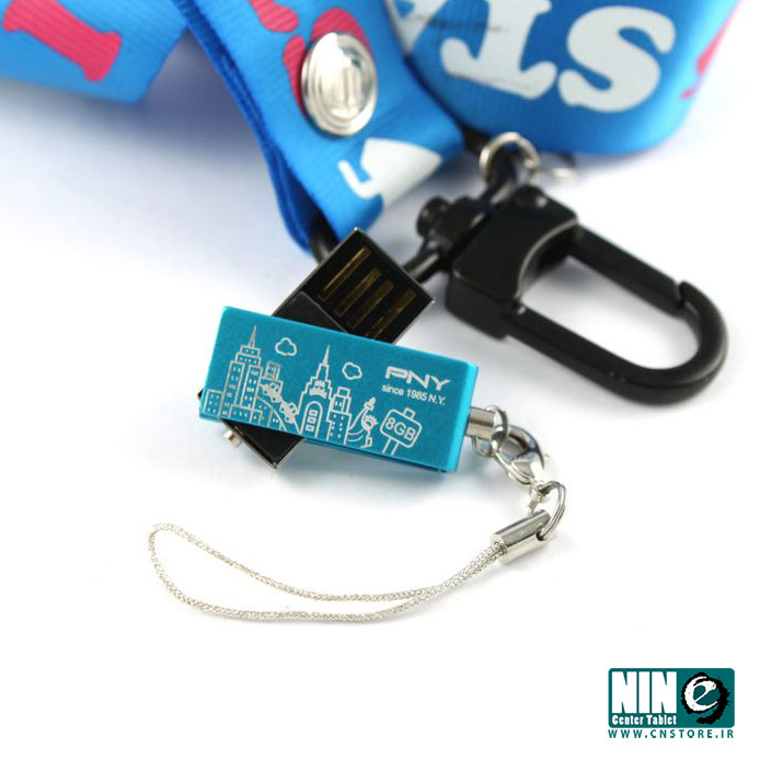 فلش مموری USB 2.0 پی ان وای لاولی اتچ نیویورک - 8 گیگابایت