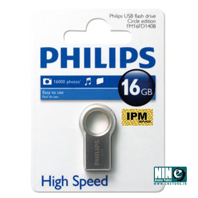  فلش مموری USB 2.0 فیلیپس مدل سریکل ادیشن FM16FD140B/97 ظرفیت 16 گیگابایت
