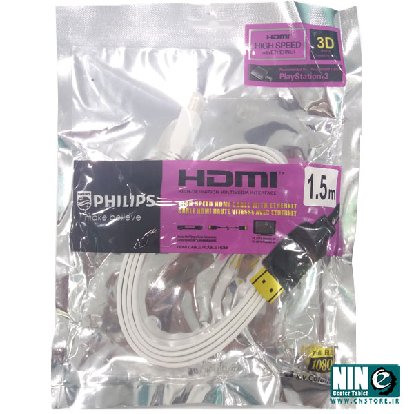  کابل HDMI فیلیپس مدل High SPEED به طول 1.5 متر