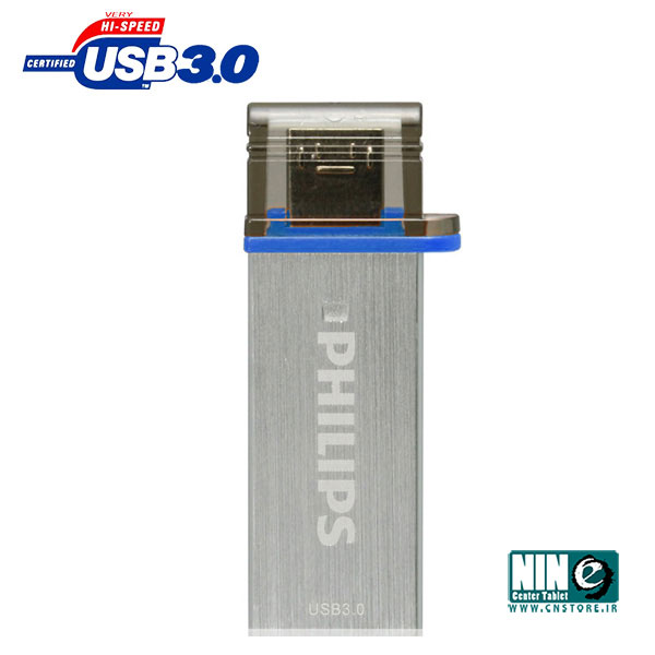 فلش مموری USB 3.0 و OTG فیلیپس مدل مونو ادیشن FM16DA132B/97 ظرفیت 16 گیگابایت 