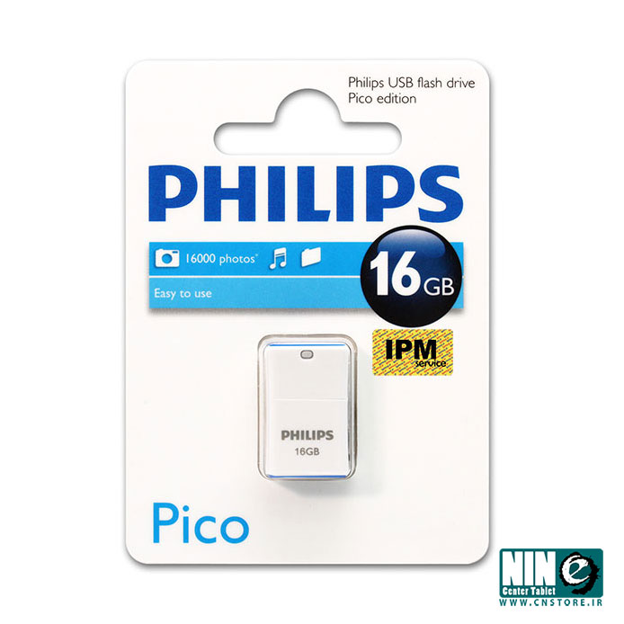  فلش مموری USB 2.0 فیلیپس مدل پیکو ادیشن FM16FD85B/97 ظرفیت 16 گیگابایت