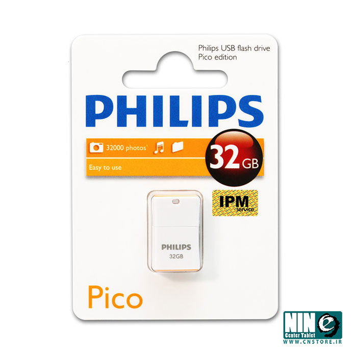  فلش مموری USB 2.0 فیلیپس مدل پیکو ادیشن FM32FD85B/97 ظرفیت 32 گیگابایت