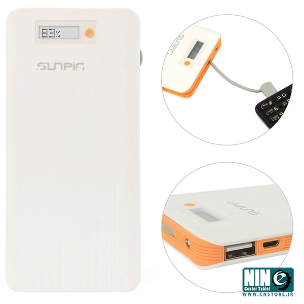  شارژر همراه SunPin مدل D110 با ظرفیت 11000 میلی‌آمپر ساعت
