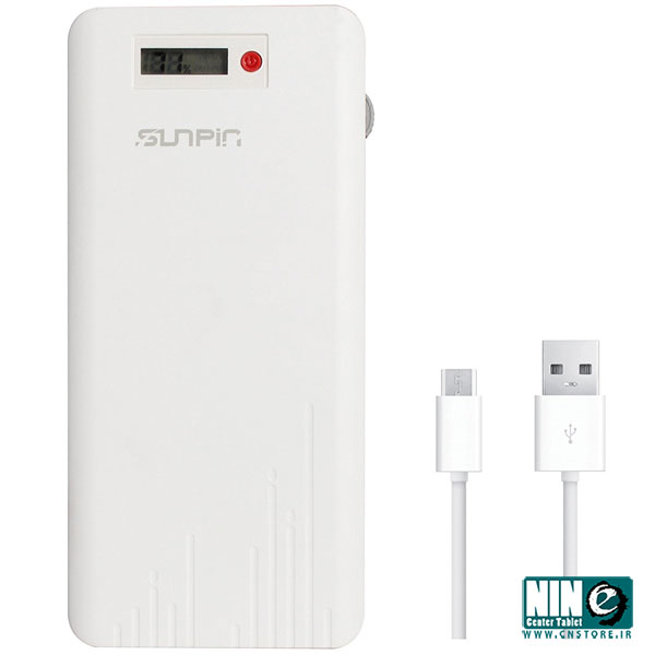  شارژر همراه SunPin مدل D110 با ظرفیت 11000 میلی‌آمپر ساعت