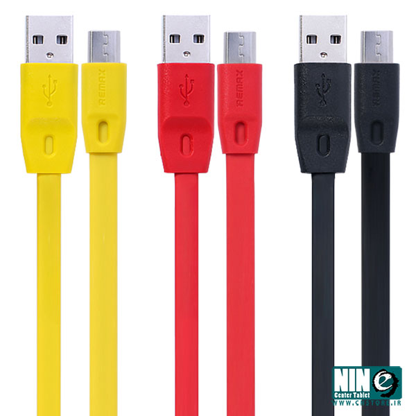  کابل شارژ تخت microUSB ریمکس مدل Full Speed به طول 1 متر