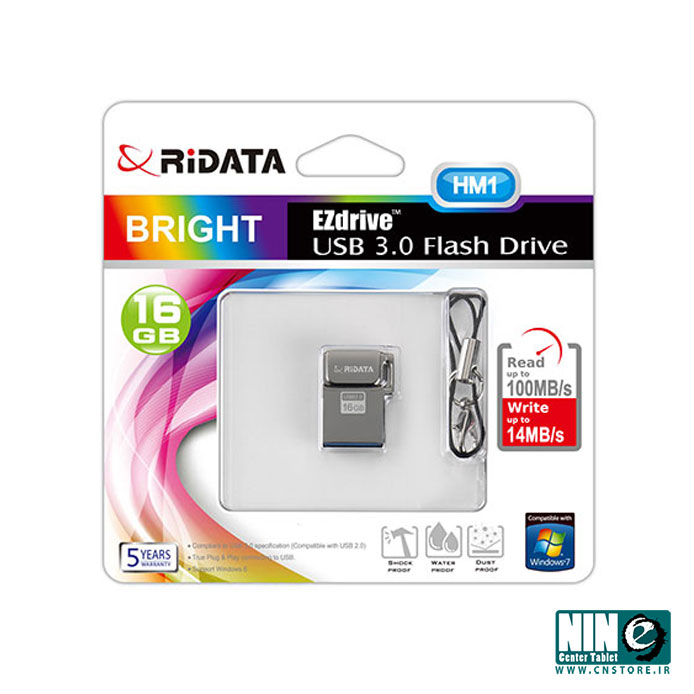  فلش مموری USB 3.0 ری دیتا مدل Bright ظرفیت 16 گیگابایت