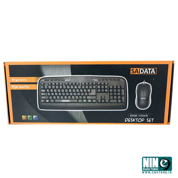  کیبورد و ماوس سادیتا مدل SKM-1554S