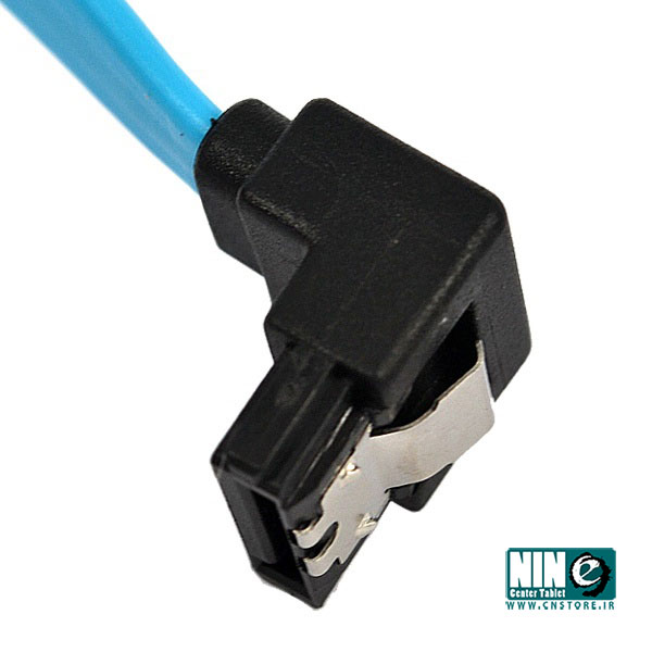  کابل دیتا SATA 3 قفل دار (یه سر 90 درجه)
