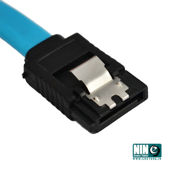 کابل دیتا SATA 3 قفل دار (یه سر 90 درجه) 
