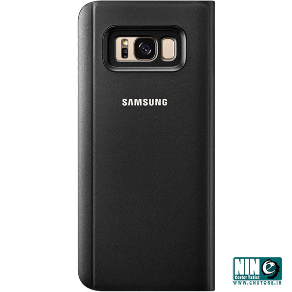  کيف کلاسوري گوشي موبايل سامسونگ Galaxy S8 مدل Clear View Standing