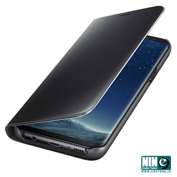  کيف کلاسوري گوشي موبايل سامسونگ Galaxy S8 مدل Clear View Standing