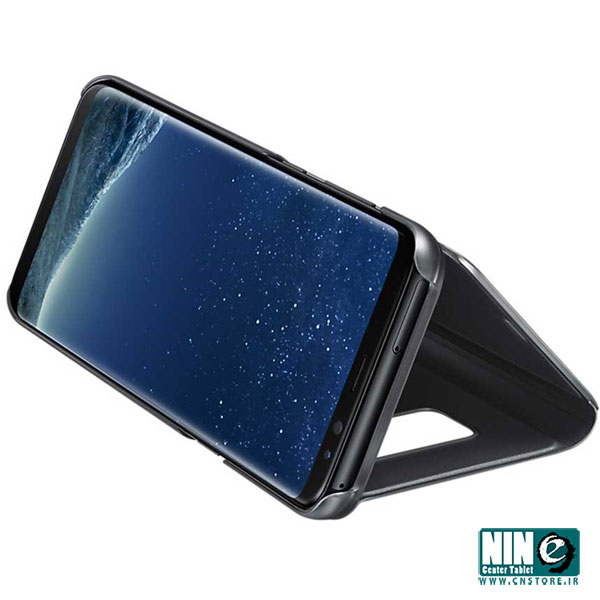  کيف کلاسوري گوشي موبايل سامسونگ Galaxy S8 مدل Clear View Standing