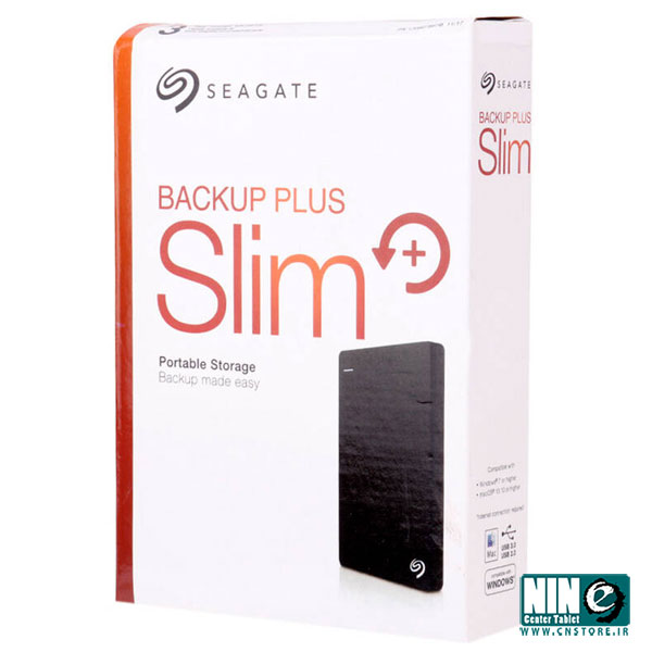 باکس اکسترنال هارد دیسک سیگیت 2.5 اینچی USB 3.0 مدل Backup Plus Slim