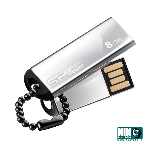 فلش مموری سیلیکون پاور مدل تاچ 830 ظرفیت 8 گیگابایت 