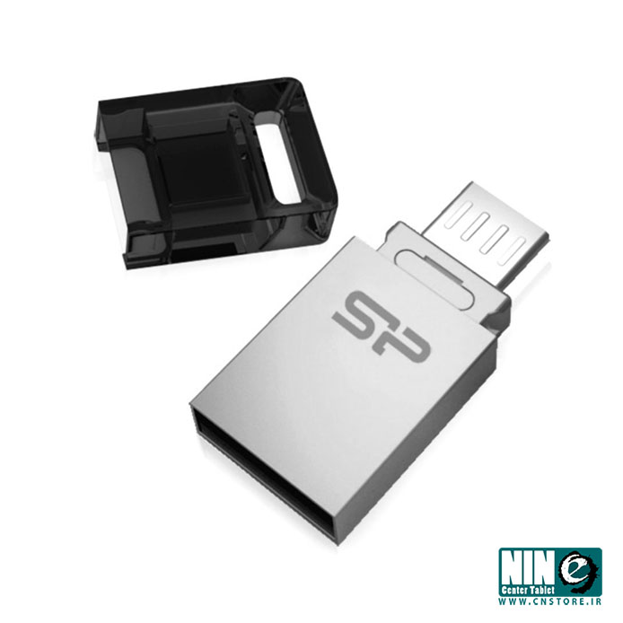  فلش مموری USB OTG سیلیکون پاور مدل X10 ظرفیت 8 گیگابایت
