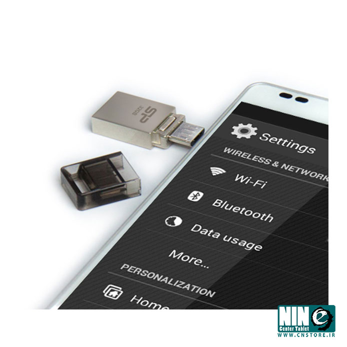  فلش مموری USB OTG سیلیکون پاور مدل X10 ظرفیت 8 گیگابایت