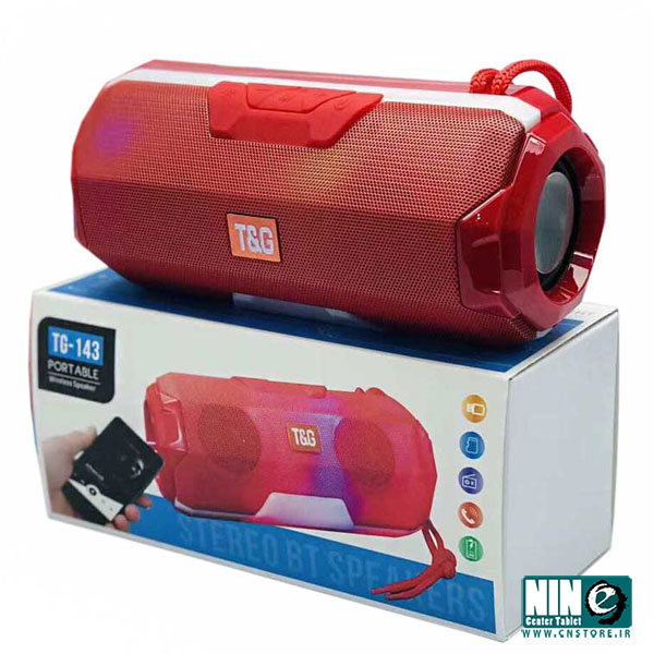  اسپیکر بلوتوثی قابل حمل مدل TG-143