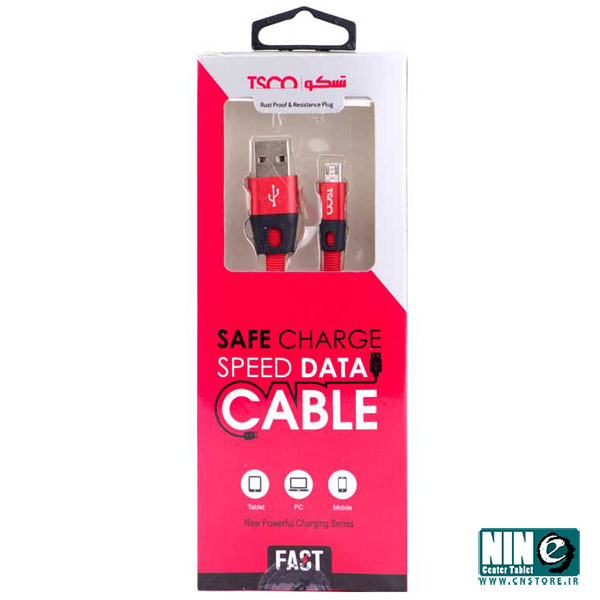  کابل تبدیل USB به microUSB تسکو مدل TC-A22 طول 1 متر