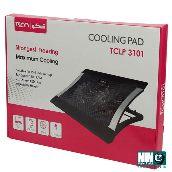  پایه خنک کننده لپ تاپ تسکو مدل TCLP 3101