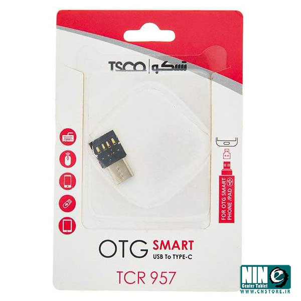  مبدل OTG تسکو USB-C مدل TCR 957