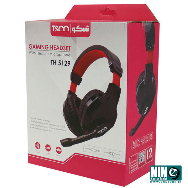  هدست مخصوص بازی تسکو مدل TH5129