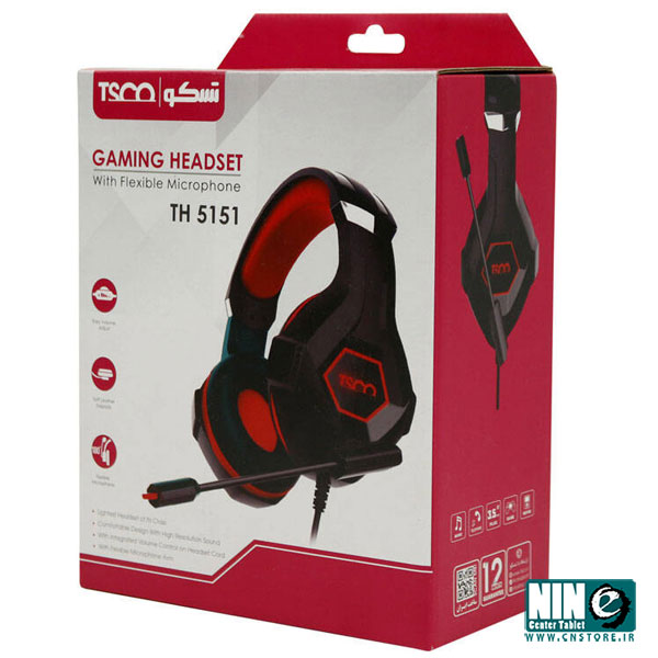  هدفون مخصوص بازی تسکو مدل TH 5151