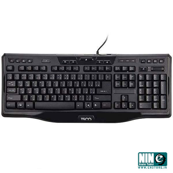  کیبورد تسکو مدل TK-8018 با حروف فارسی 