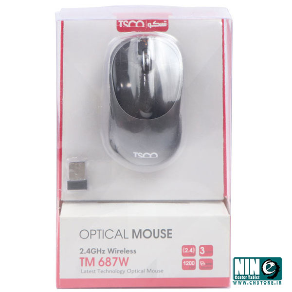  ماوس بی سیم تسکو مدل TM 687W