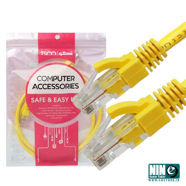  کابل شبکه 1 متری CAT6 مدلTNC610